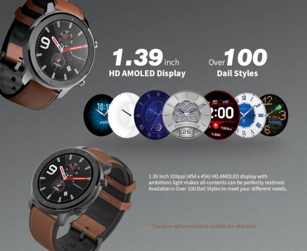 ساعت هوشمند امیزفیت مدل GTR