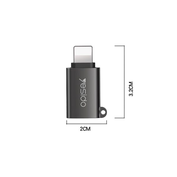 تبدیل USB به لایتنینگ یسیدو YESIDO GS14